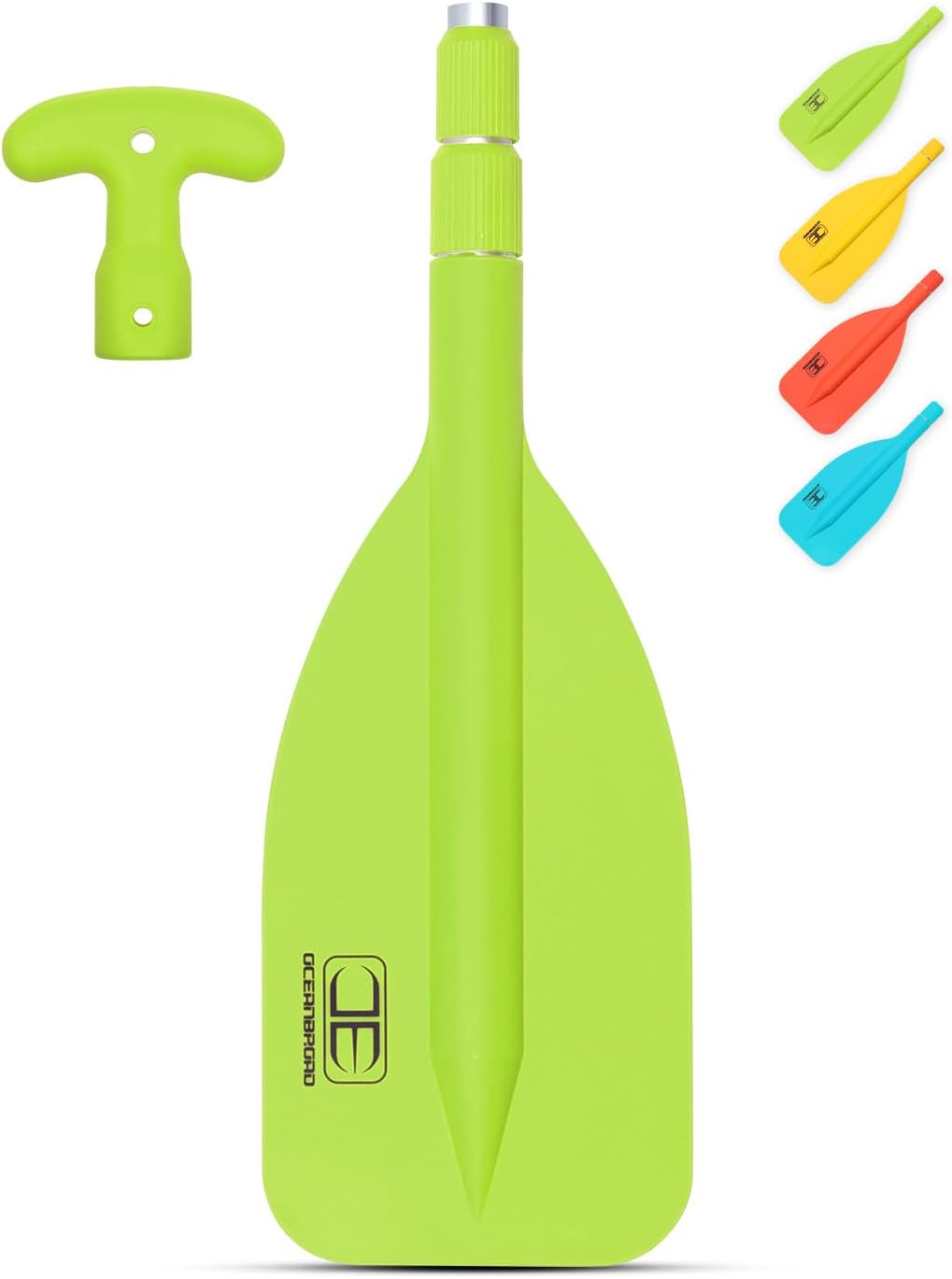 Emergency Paddle 21''-42''（Assembling Required）/26''-54'' | Boat Paddle, Canoe/Kayak Paddle, Telescoping Paddle, Collapsible Paddle, PWC/Boating/Pontoon/Jet Ski Accessories