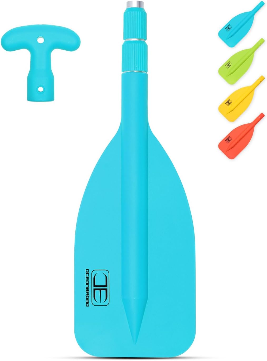 Emergency Paddle 21''-42''（Assembling Required）/26''-54'' | Boat Paddle, Canoe/Kayak Paddle, Telescoping Paddle, Collapsible Paddle, PWC/Boating/Pontoon/Jet Ski Accessories